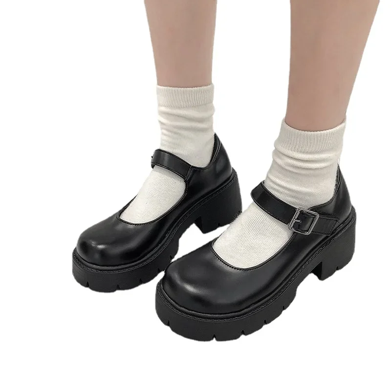 Lolita Women Japanese Style Mary Jane Vintage Girls High Heel Platform College Student Shoes women high heels,mary jane shoes,women shoes