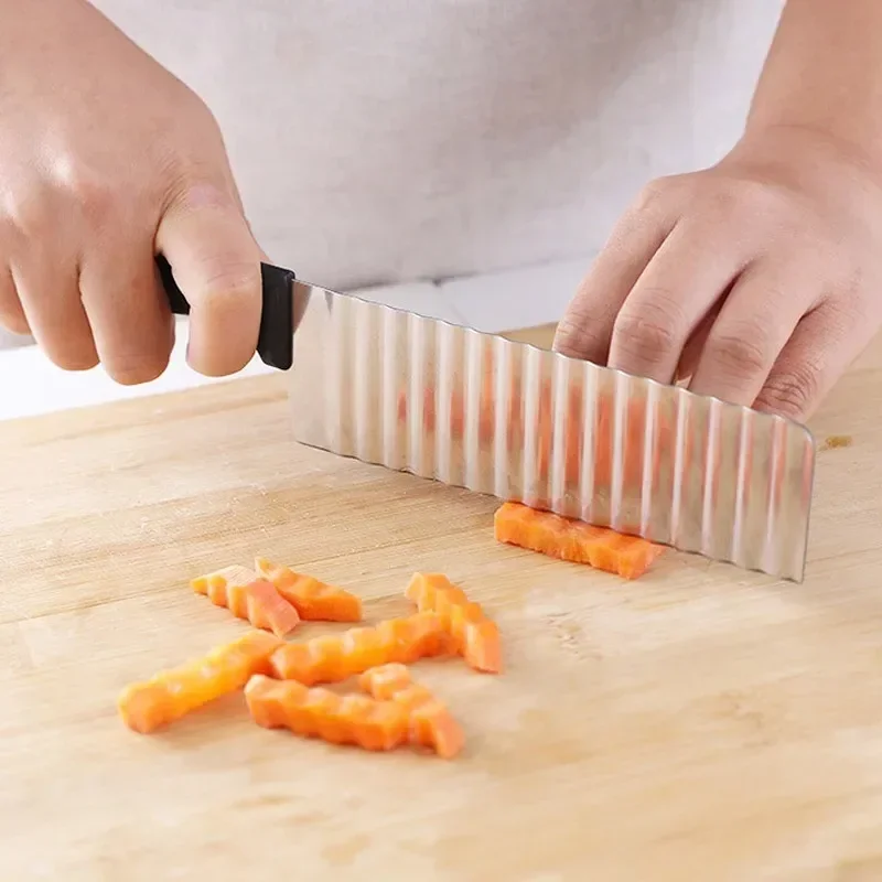 Wave Knife Potato Cutter Slicer French Fry Maker Kitchen Tools