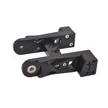Electric Bike Special Extension Rear Swingarm Low Lying warehousec Aluminum Shark Type 420mm Hole Spacing for Niu Mqis Modified