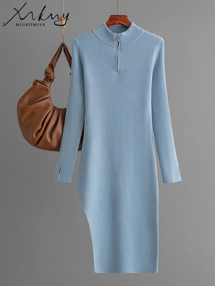 princess polly baby blue dress Spartina Nora Half-Zip Dress Slate Blue