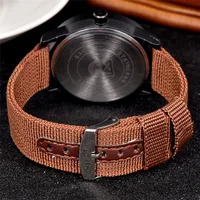1pc / lot Original XINEW Brand Watches For Men Fashion Nylon Band Military Date Sports Cheap Vintage Quartz Watch Montre Homme 2