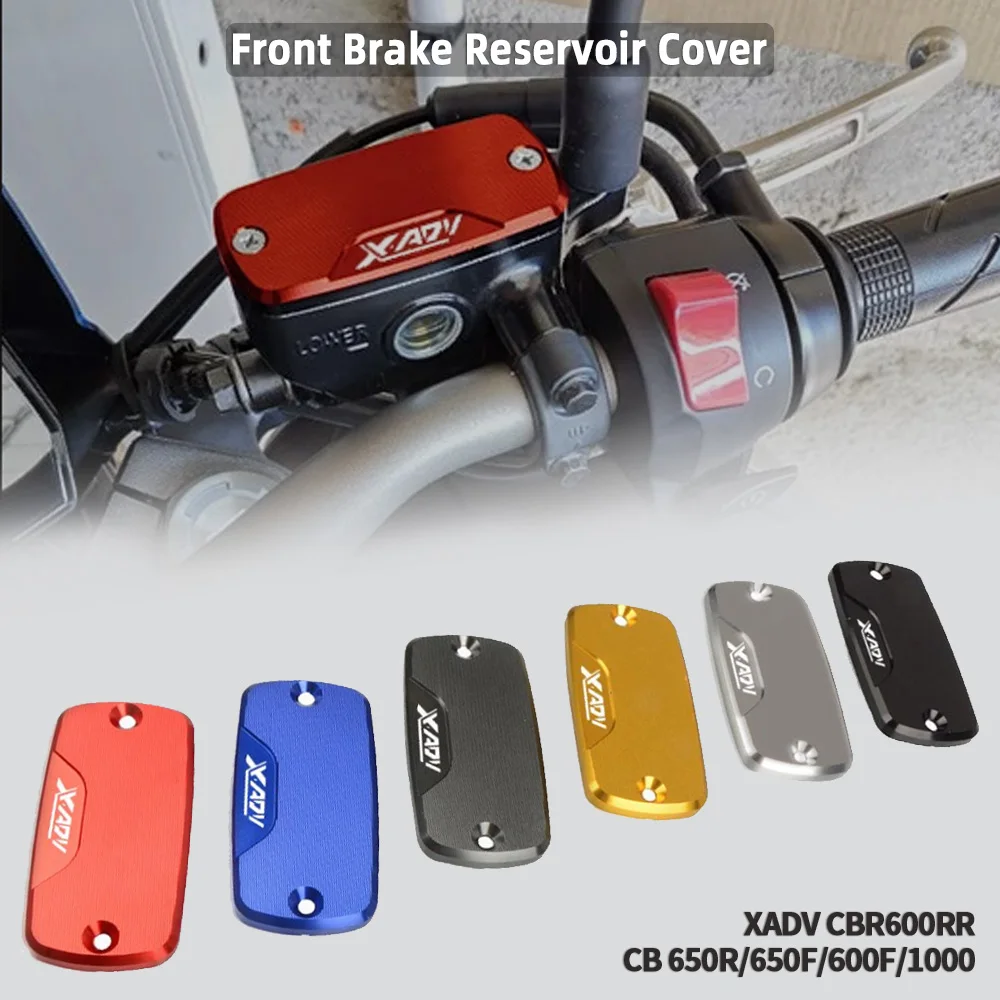 

Front Brake Reservoir Cylinder Master Fluid Tank Cover FOR HONDA XADV CB600F CB1000 CB650R CB650F CBR600RR VFR800 Hornet 600