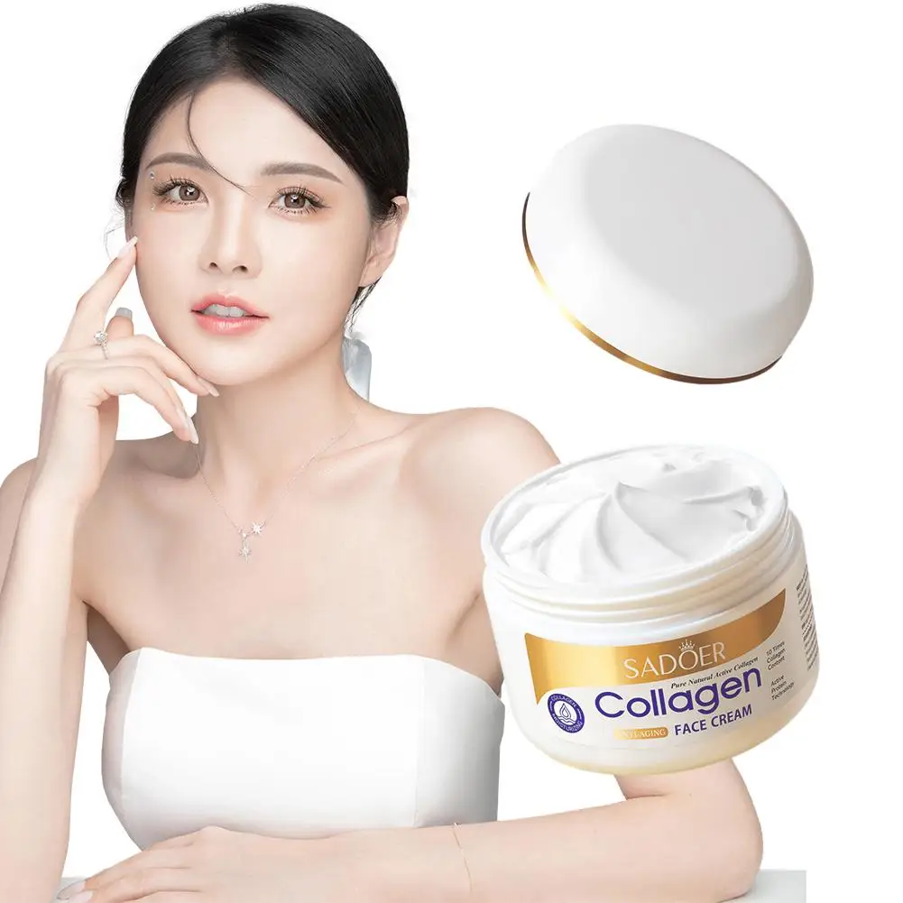 

Collagen Wrinkle Removal Cream Fade Fine Lines Firming Lifting Anti-aging Improve Puffiness Moisturizing Tighten Beauty Care