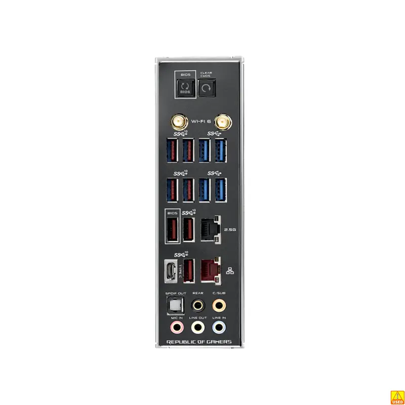 ASUS ROG Crosshair VIII Hero (WI-FI) Motherboard Socket AM4 CPU DDR4 4800(O.C.) MHz Memory Chipset X570 ATX Mainboard - Image 5