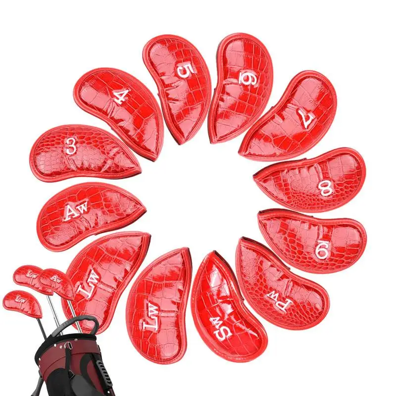 

Golf Headcovers Golf Iron Covers Club Covers Exquisite Hemming Good Protection Birthday Present Thanksgiving Gift For Golf
