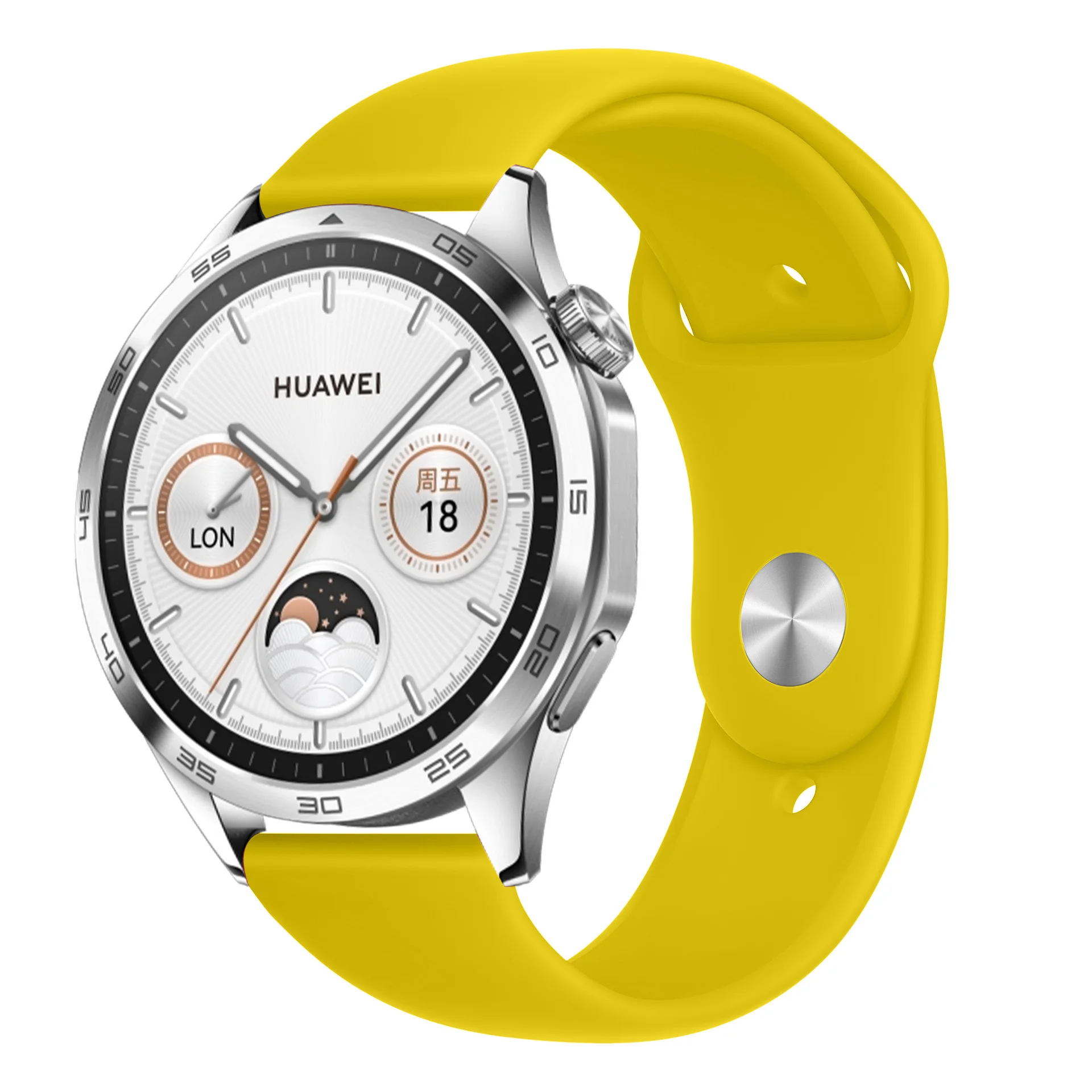 Premium Silicone Watch Band - Compatible with Various Smartwatches, 20mm/22mm