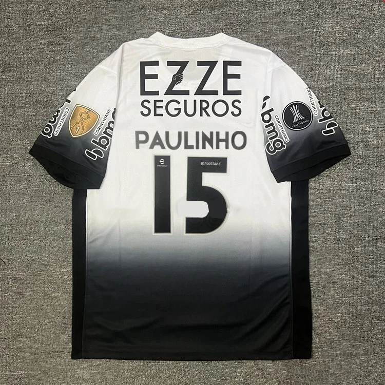 Brazil Corinthians Jersey Gollentes Cold Side Football Jersey No