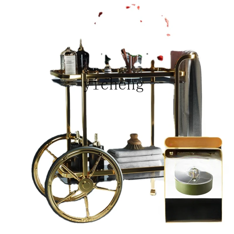 

Xl Multi-Layer Storage Rack Living Room Bedroom Bathroom Mobile Trolley