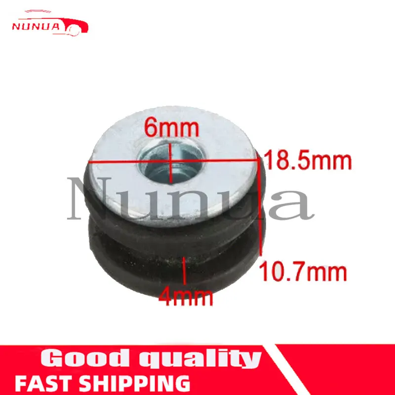 Motorcycle Side Cover Rubber Grommets Gasket Fairings 10Pcs For Yamaha For Honda Suzuki CBR GSXR Ninja ZX YZF Kawasaki motorcycle screw caps motorcycle nut covers