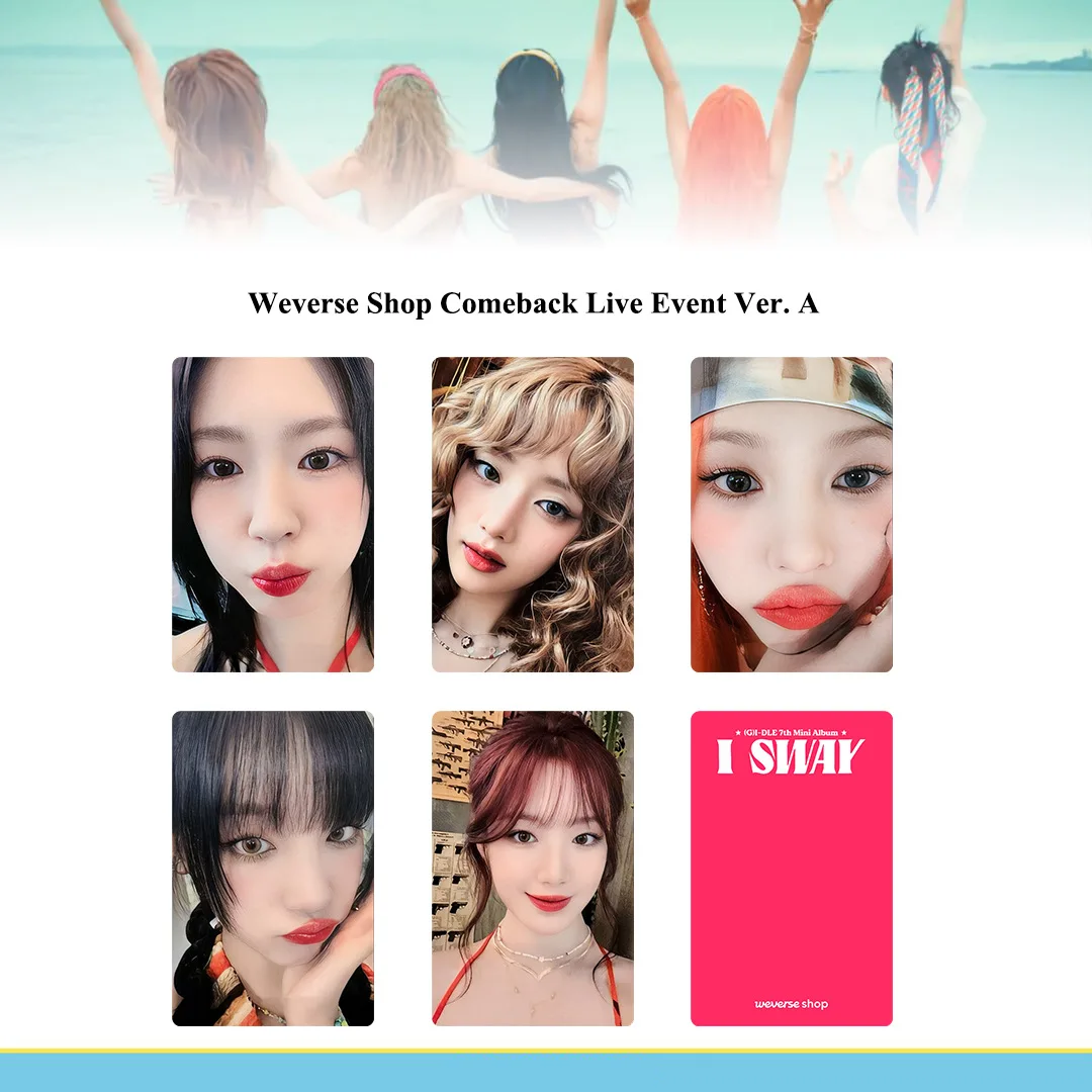 (G)I-DLE ウギ ISWAY namil 中華 ラキドロ 2枚セット G)I-DLE ウギ ISWAY namil 中華 ラキドロ 2枚セット