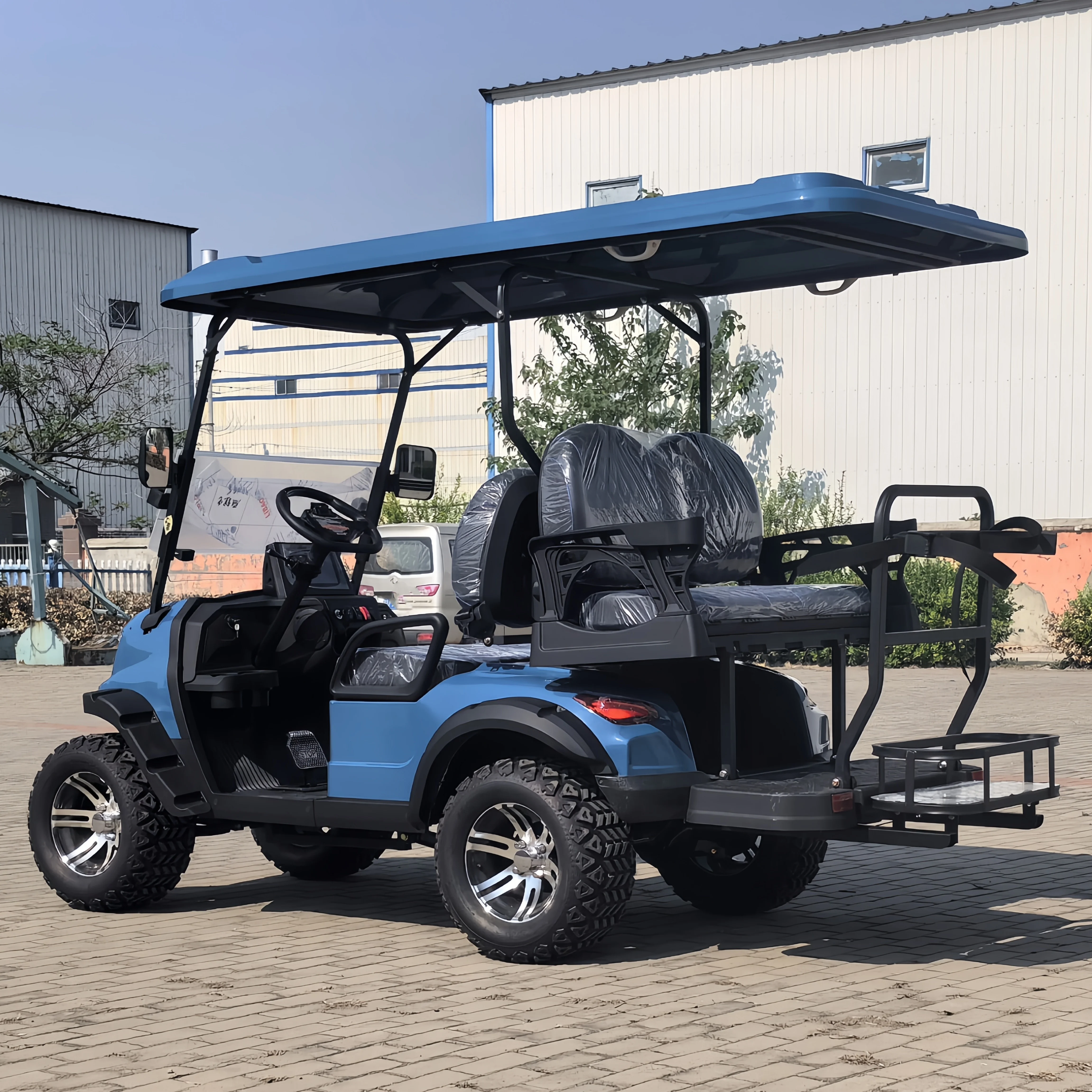 New Selling Good Quality Buggy 4 Wheel Electric Mini Single Seat Electr Motor Golf Cart