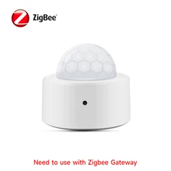 Smart Home PIR Motion Sensor - Tuya Zigbee Human Presence Detector (1pcs(need gateway))