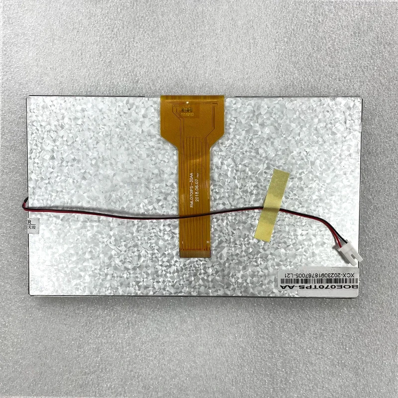 7 inç 30Pin LCD WD070GXM30AE-M5 BOE-LX-65C1055-30P K0708S5530 KL07B0013FPC-V1 K0701S5527 IPS Ekran 165*100mm 1024*600 164*99mm