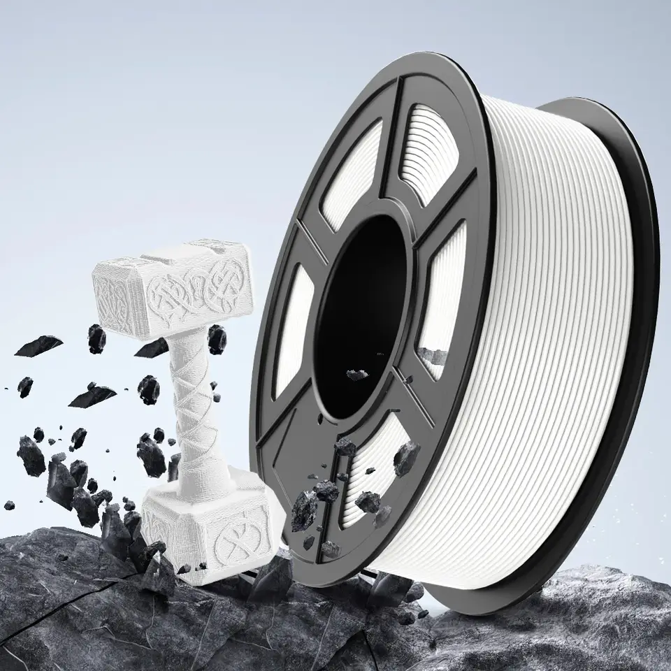 SUNLU 1.75MM ABS 3D Printer Filament 1KG Higher Heat Resistance Strong Durable for Most FDM 3D Printers image 7