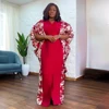 Abayas pour femmes dubaï africain musulman Robe de mode Caftan Marocain robes de soirée Satin Boubou Robe Djellaba Femme 2025