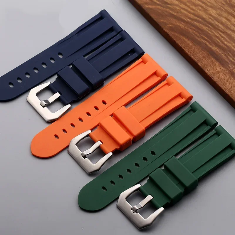 20mm 22mm 24mm 26mm cinturino in Silicone per cinturino Panerai