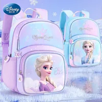 30CM Original Disney New Kindergarten School Bag Cartoon Elsa Backpack Fashion Boy Girl Baby Kids Backpack Frozen 2 Travel bag 1
