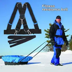 Sled Shoulder Harness Training Equipment Adjustable Weight Trainer Speed Resistance Fitness For Indoor Outdoor Power Belt
