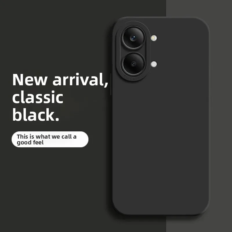 Liquid Silicone Shockproof Protective Phone Case - Soft Cover for Poco and Xiaomi Phones