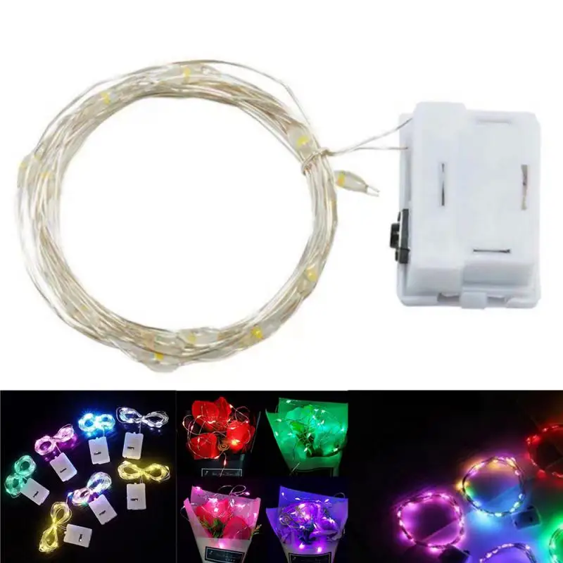 

Wedding Light LED Copper Wire String Lights Fairy Garland Christmas LED Light Outdoor Home Wedding Party Gift Box Decorations