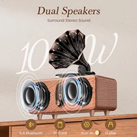 AS36 Bluetooth Speaker Features High-Quality Retro Multi-Functional FM Radio High-Volume Wireless Audio System Subwoofer Gift - Image 2