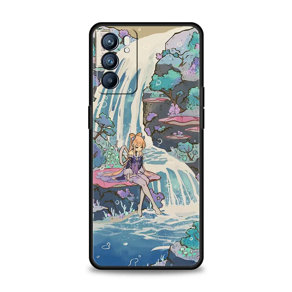 Genshin Impact Yae Miko Artistic Phone Case Cover