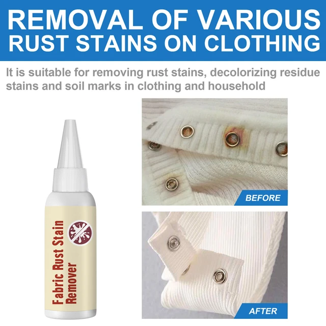 How To Remove Rust Stains From Clothes