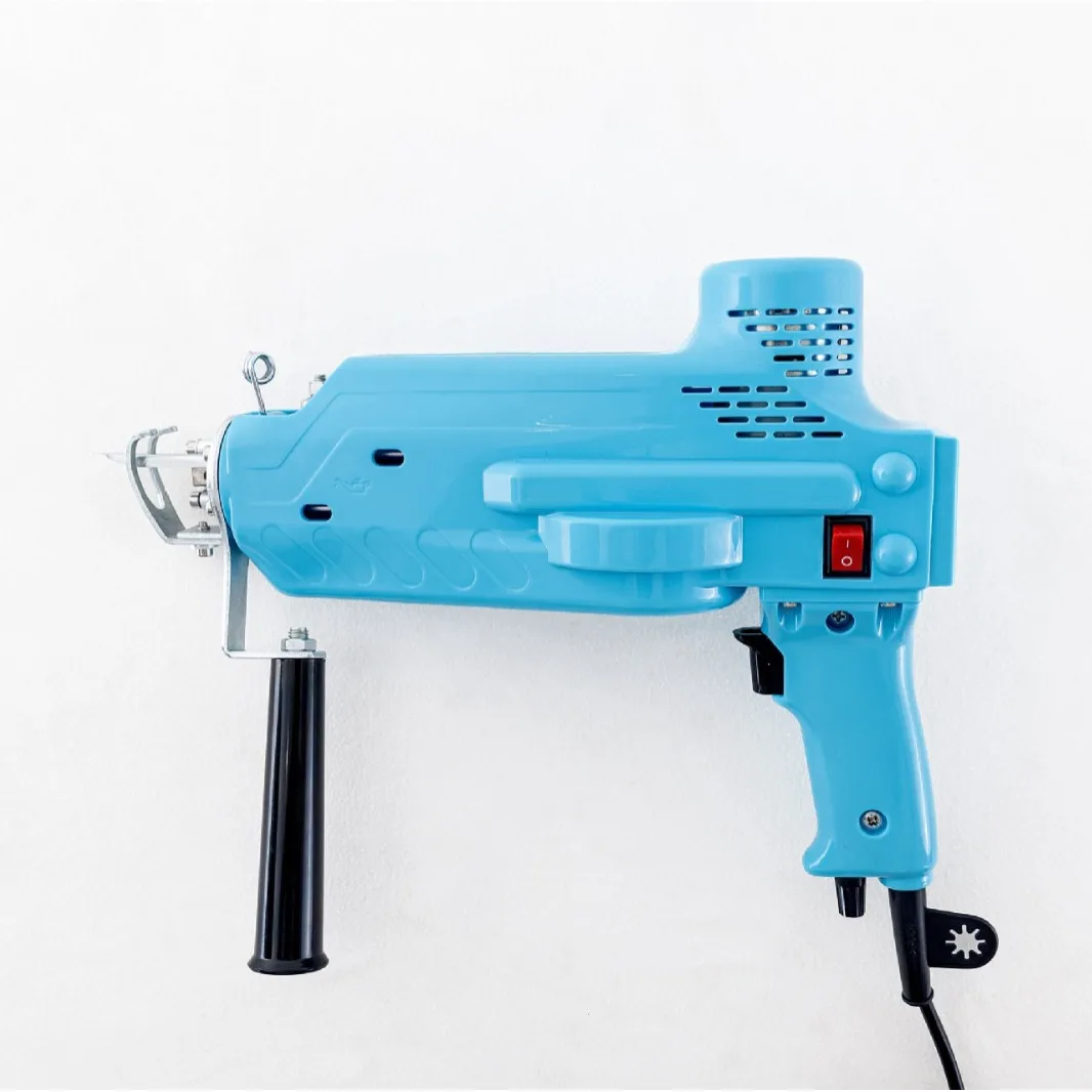 Upgrade high quality portable DIY hand electric tufting gun cut and loop pile 2