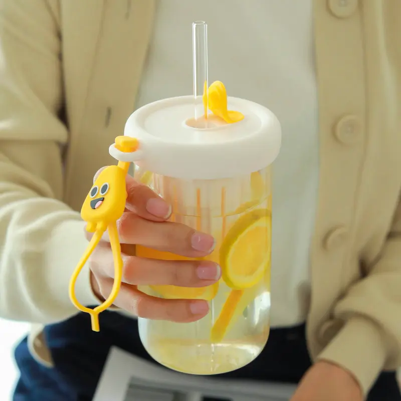 

Tea separation bubble tea cup plastic cup female high value net red water cup transparent office cold extract cup with straw