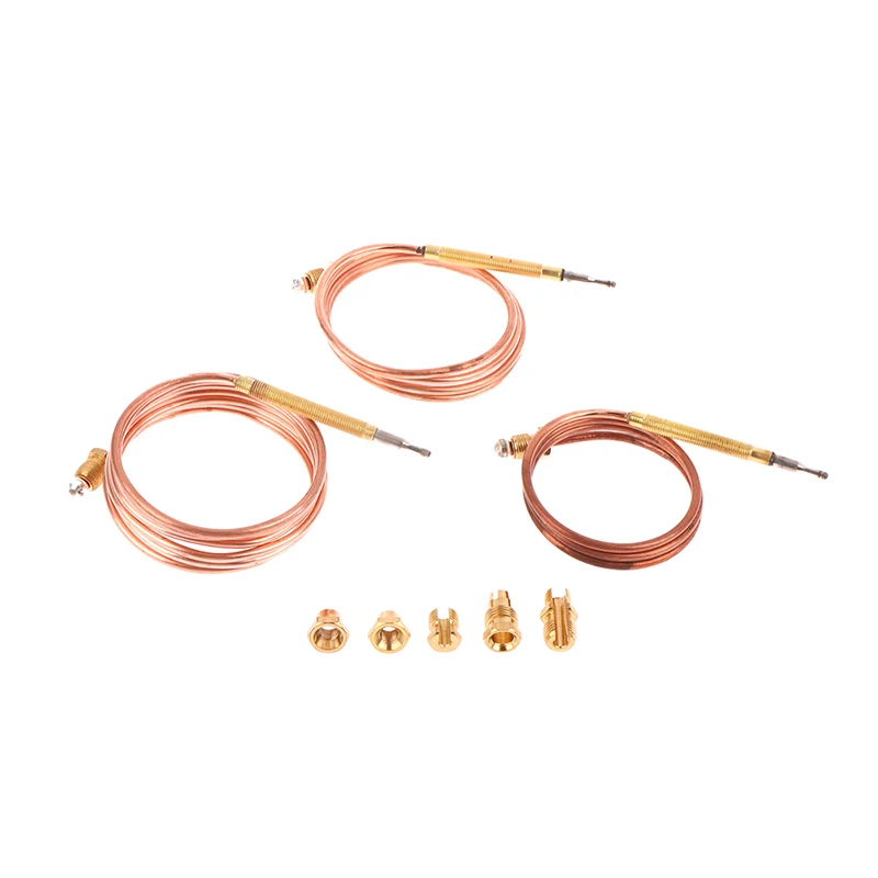 M6/M8 60/90/150CM Thermocouple Replacement Set for Gas Furnaces Boilers Water Heaters