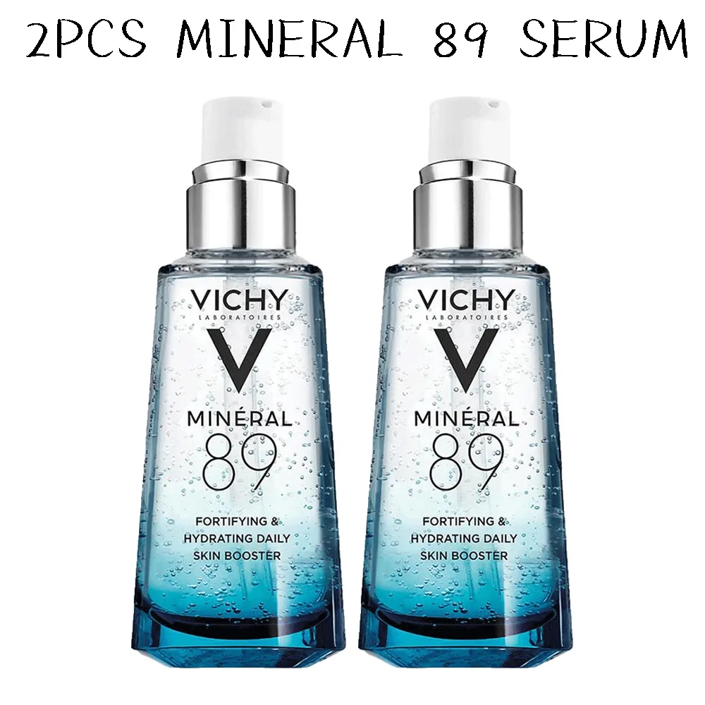 

2PCS Original Vichy Mineral 89 Serum 50ml Exfoliator Soothing Pores Gentle Oil-Control Hydrating Moisturizing Nourishing Repair