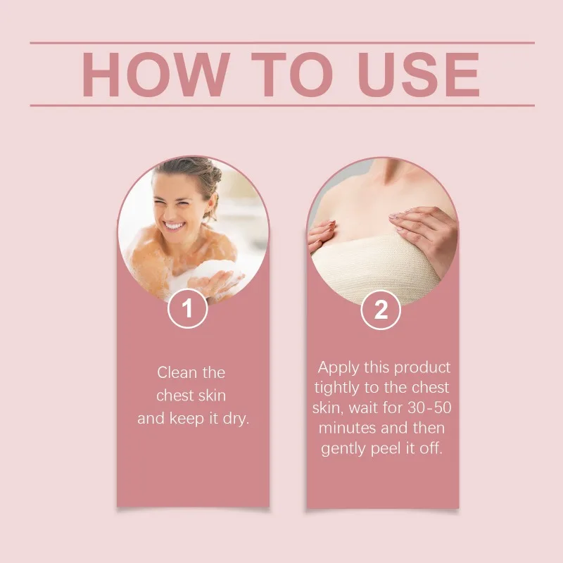 Breast Reduction Patch Enhance Fullness Lifting Chest Line Moisturizing Skin Breast Anti Sagging Healthy Balance Support Patch