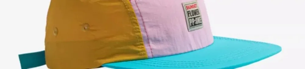 Retro-Hip-Hop-Hüte im japanischen Stil, 5-teilig, schnell trocknend, flache Krempe, Baseballkappe, dünne, atmungsaktive Sonnenschutzhut, Unisex – Detail 6