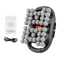 42 Heads Fascia Gun Wireless Vibration Body Massage Gun 9 Speed Red Light Deep Tissue Muscle Relax Massager for Gym Office Home 8