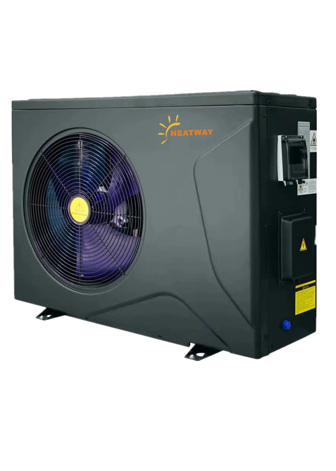 5kW 7kw 9kw 18kw WIFI Air Source DC Inverter Swimming DC Inverter Heating And Cooling Air To Pool Heat Pump Pool Heater
