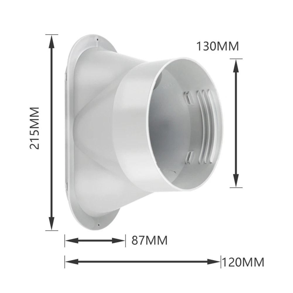 Exhaust Pipe Connector  Exhaust Duct Interface Tube Converter Home Appliance Parts