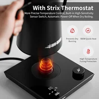 3BOMBER Gooseneck Electric Kettle, Pour-Over Coffee Kettle Tea Kettle Beginner Friendly Precise Temperature Control LED Display 2