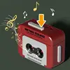 Retro Tape Mini Recorder Keychain Cassette Player Music Box Pendant Kids Toys Retro Musical Sound Machine Party Christmas Gift 2