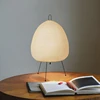 Japanese Design Akari Wabi-sabi Yong Table Lamp Printed Rice Paper Lamp Bedroom Desktop Decoration Table Lamp Drop Shipping 3