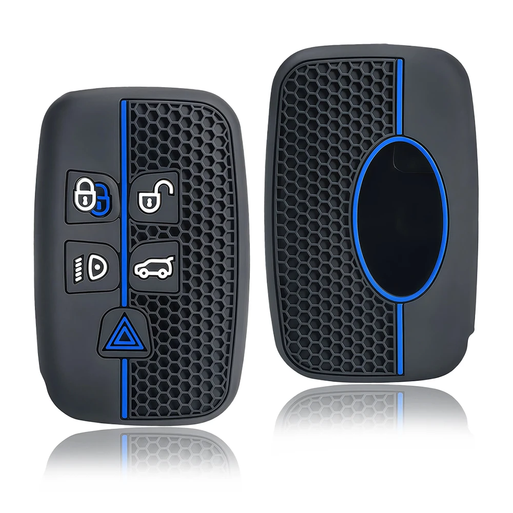 Premium Car Remote Key Case Cover Shell for Land Rover & Jaguar Models
