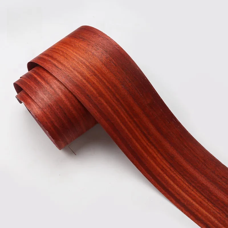 Natural rosewood veneer furniture speaker veneer home decoration adhesive surface veneers for wooden doors size:17x250cm T0.2mm wood veneer