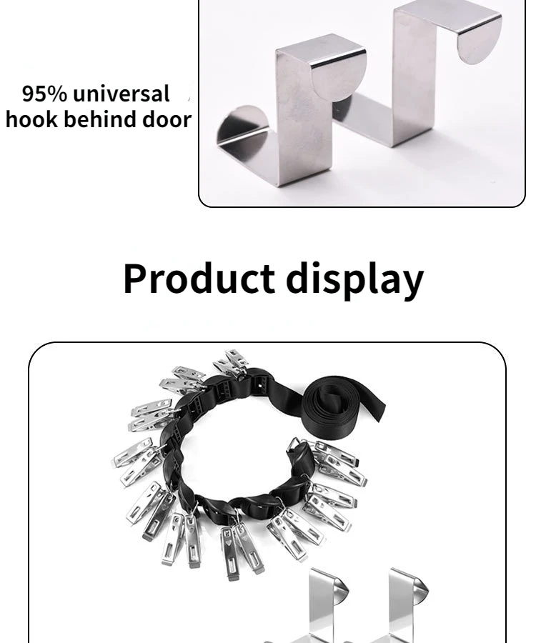 Description Picture 5 of itemHanging Hat Organizers for Bedroom Closet Space Saving Wall Door Storage Rack for Baseball Cap Felt Storage Holders Hat Hook