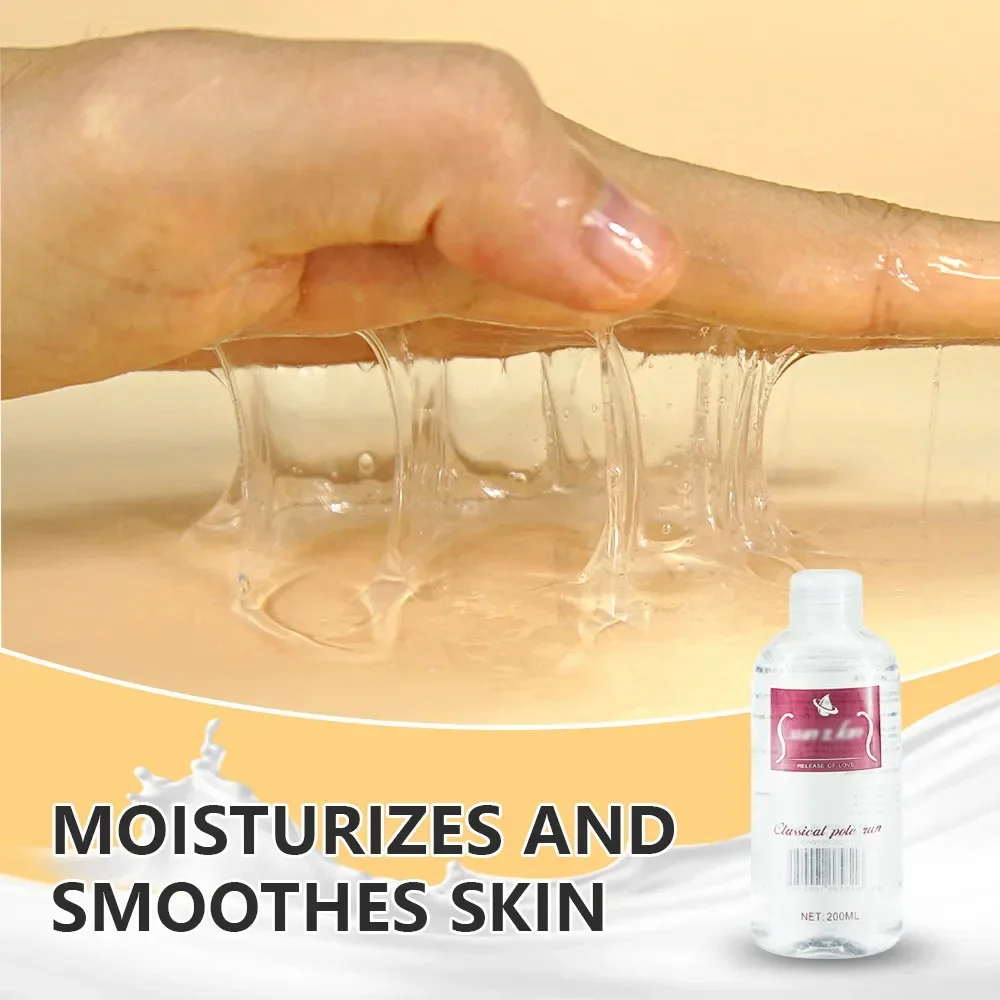 200ML Water-soluble Lubricants Easy To Clean lubricants oil gay anal sex lubricant Vagina massage oil Adult Sex product