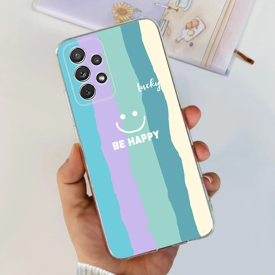 Stylish Painted Soft Silicone Back Cover Bumper Case