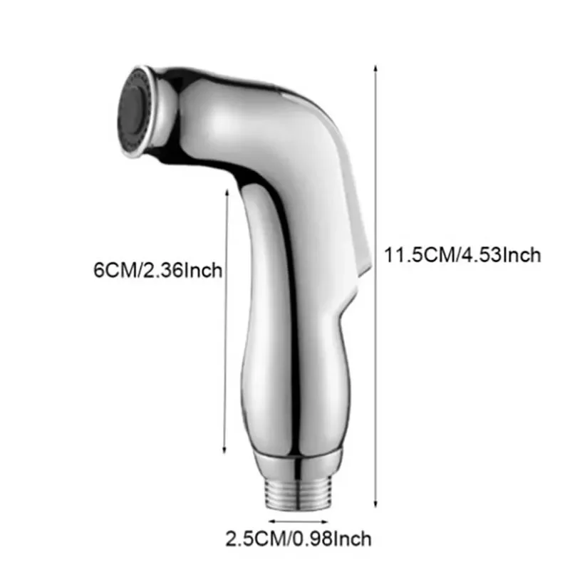 Bidet Sprayer Handheld Bidet Toilet Sprayer Household Bathroom Shower Pressurizing Handheld Sprinkler Bathroom Self-Cleaning Bidet Attachment