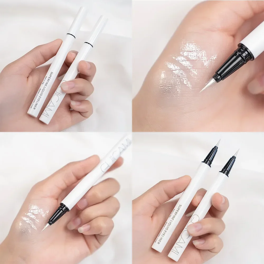 Shimmer Highlighter Pencil Smooth long lasting Waterproof Diamond Champagne Gold Pink Brighten Eye Shadow Pen eyeshadow pencil,eyeshadow pen