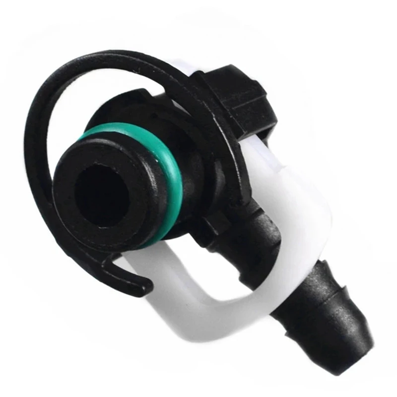 10Pcs Car Water Pipe Connector ID12-ID6 90 Degree L Type Fuel Pipe Quick Connector