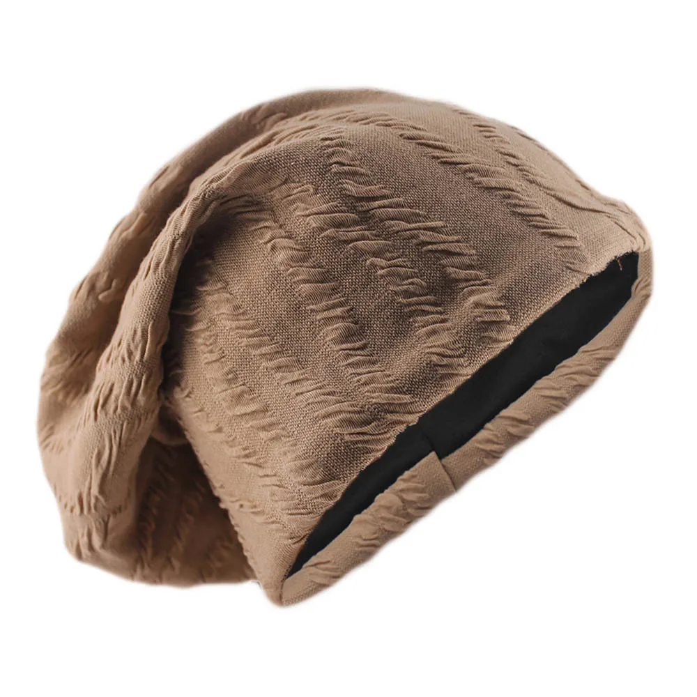 Neue Mode Herbst Frühling Warm Skullies Mützen Erwachsene Männer Und Frauen Streifen Außen Kausalen Hut Turban Mädchen Weiche Schönheit Motorhaube – Detail 4