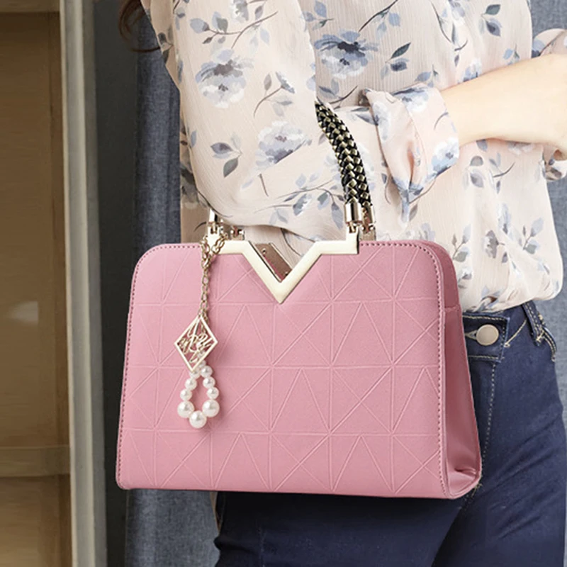 New Ladies Bag Summer Mobile Phone Zipper Leather Handbag Fashion Thin Shoulder Elegant Crossbody Bag