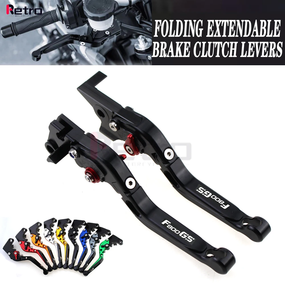 

For BMW F800GS F800 GS 2008-2018 2009 2010 11 2012 2013 14 15 16 17 Motorcycle Folding Extendable Adjustable Clutch Brake Levers